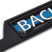 Back the Blue Black Plastic Open License Plate Frame image 3