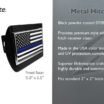 Police Black Hitch Cover image 3