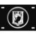 POW/MIA Emblem on Black License Plate image 2