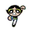 Powerpuff Girls Buttercup Reflective Decal image 1