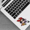 Powerpuff Girls Blossom Reflective Decal image 5