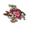 Powerpuff Girls Team Heart Reflective Decal image 4