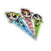 Powerpuff Girls Team Power Reflective Decal image 4