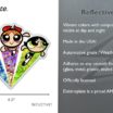 Powerpuff Girls Team Power Reflective Decal image 3