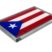 Puerto Rico Flag Chrome Emblem image 3