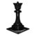 Black Queen Chess Emblem image 1