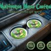 Rick and Morty Portal Car Coasters image 2