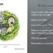 Rick and Morty Portal Reflective Decal image 3