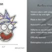 Rick Sanchez Reflective Decal image 3