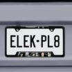 Rick and Morty Space Black Open License Plate Frame image 2