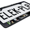 Rick and Morty Space Black Standard License Plate Frame image 5