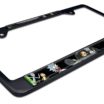 Rick and Morty Space Black Standard License Plate Frame image 6