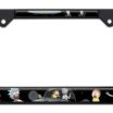 Rick and Morty Space Black Standard License Plate Frame image 4