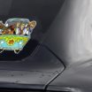 Scooby-Doo Mystery Machine Fright Reflective Decal image 2