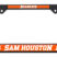 Sam Houston State Black License Plate Frame image 1