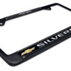 Silverado 4x4 Standard Black License Plate Frame image 6
