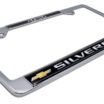 Silverado 4x4 Standard Chrome License Plate Frame image 6