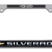 Silverado 4x4 Standard Chrome License Plate Frame image 4