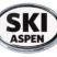 Ski Aspen White Chrome Emblem image 1