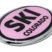 Ski Colorado Pink Chrome Emblem image 2
