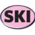 Pink Ski 3D Decal 3-Pack image 5