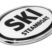 Ski Steamboat Springs White Chrome Emblem image 2