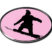 Pink Snowboard 3D Decal 2-Pack image 5