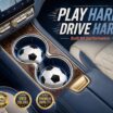 Soccer Ball Car Coasters image 2
