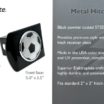 Soccer Black Hitch Cover image 3
