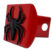 Black Lightning Spider Red Hitch Cover image 2