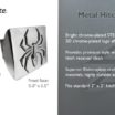 Lightning Spider Chrome Hitch Cover image 3