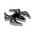 Lightning Spider Black and Chrome Emblem Minis image 7