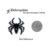 Lightning Spider Black and Chrome Emblem Minis image 2