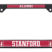 Stanford University Alumni Black License Plate Frame image 1