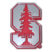 Stanford University Red Chrome Emblem image 1