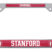 Stanford Cardinals License Plate Frame image 1