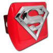 Superman Emblem on Red Hitch Cover image 1