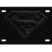 Superman All Black 3D License Plate image 2