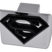 Superman Black Chrome Hitch Cover image 3