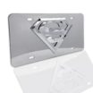 Superman 3D Stainless Steel License Plate image 1