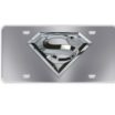 Superman 3D Stainless Steel License Plate image 3