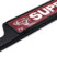 Superman Distressed Open Black Plastic License Plate Frame image 4