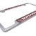Superman Distressed Open Chrome License Plate Frame image 3