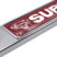 Superman Distressed Open Chrome License Plate Frame image 4