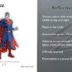 Superman Hero Reflective Decal image 3