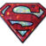 Superman Red 3D Reflective Decal image 1