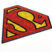 Superman Red and Yellow 3D Reflective Decal image 3