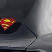 Superman Red and Yellow Reflective Decal image 2