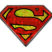 Superman Red and Yellow 3D Reflective Decal image 1