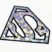 Superman Silver Reflective Decal image 3